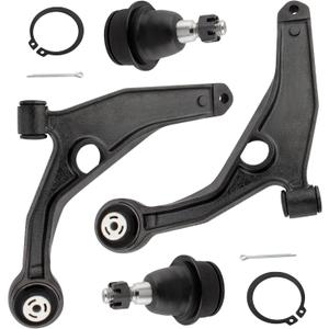 4Pcs Front Suspension Kit, Lower Control Arm & Ball Joint, For Dodge Avenger 2008-2011, For Chrysler Sebring 2007-2009, K641333 K641334 K500120
