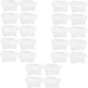 VOSAREA 30pcs Cute Plush Stuffed Animal T-Shirt Doll Clothes Delicate Costume for Decorations