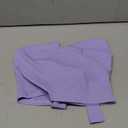 EMMIOL Women Halter Going Out Tops Sexy Deep V Neck Blackless Sleeveless Open Back Crop Tank Top Y2K Coquette Clothes Purple S