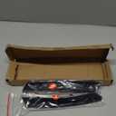 Motoforti Rear Left Right Bumper Bracket, Driver Passenger Side Bumper Support, for Toyota Camry 2018-2021, Plastic, No.5216506030, Black, 1 Pair