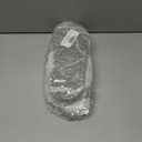 SHIBEVER Women's Slippers Fuzzy Open Toe Slip On Indoor House Shoes Comfy Bedroom Women Slippers (7.5-8, 71 Gray)