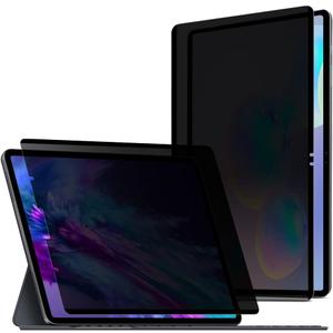 Magnetic 4-Way 360 Degree Privacy Screen Protector for Galaxy Tab S6 Lite 10.4 Inch, Removable Reusable Anti-Spy Anti-Glare Blue Light Filter, [Landscape and Portrait Mode][Supporting