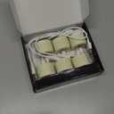 FREEPOWER Rechargeable Flameless Tea Lights with Remote Timer, Soft 3D Wick LED Tealights Candles Battery Operated, Rechargeable Candles Flickering Realistic for Home Decor Up to 40 Hours,6 Pack