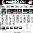 Black White Calendar Bulletin Board Set Black White Flip Calendar with Holder Boho Classroom Decoration with 56 Date Cards Adjustable Calendar Holder for Classroom Home Decor Supplies