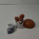 LONA Bird Feeders for Outdoors Hanging  3 Separate Compartments, 3 Feeding Ports, Weatherproof Dome & 3 Ways to Hang, Large Capacity for Cardinals/Finches (Brown (Normal)