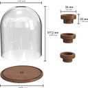 Glass Smoking Dome for Cocktail Smoker