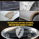 (792/9792) Palladium Silver Metallic Touch Up Paint Compatible with Mercedes-Benz, Exact Match Car Paint Pen Automotive Scratch Repair Remover Kit Quick & Easy Solution for Vehile Chips and Nicks