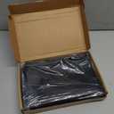 LONGKING 2X Thicker Stove Top Cover for Electric Stove - Silicone Stove Mat for Glass Top Stove, Dish Drying Mats For Kitchen, Range Covers for Electric Stove (Black, 30 x 21)