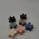 Flower Claw Clip 7 PCS Claw Clips, Hair Clips for Women Non Slip for Thick Hair Women Girls Gifts, 7 Colors