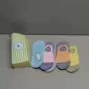 No Show Socks Womens Athletic Cushion Ankle Footies Low Cut 5-6 Pairs (8-10, Macaron)