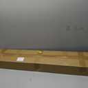 YLYHSST 48x6.8x2in Floating Shelf – Natural Oak Solid Wood Rustic Mounted Shelf – Heavy Duty Decorative Storage for Living Room, Kitchen, Bathroom, Bedroom