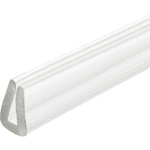 uxcell U Channel Edge Trim, 11.5ft Length Rubber Guard Seal Strip Edge Protector Fit for 1-2mm Edge, (9/32" W x 5/32" H) Clear