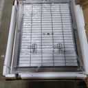 DWANTON Dog Crate Furniture with Cushion, Wooden Kennel Table with Double Doors, Indoor Dog House, Extra Large Size, 43.3" L, Greige