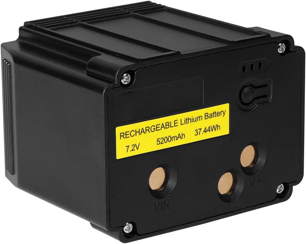 EM9 Defend Rechargeable Battery for Cellular Security Camera,Long Lasting Power Solution Compatible with Tactacam Defend Solar Panel Cellular Security Camera 5200mAh