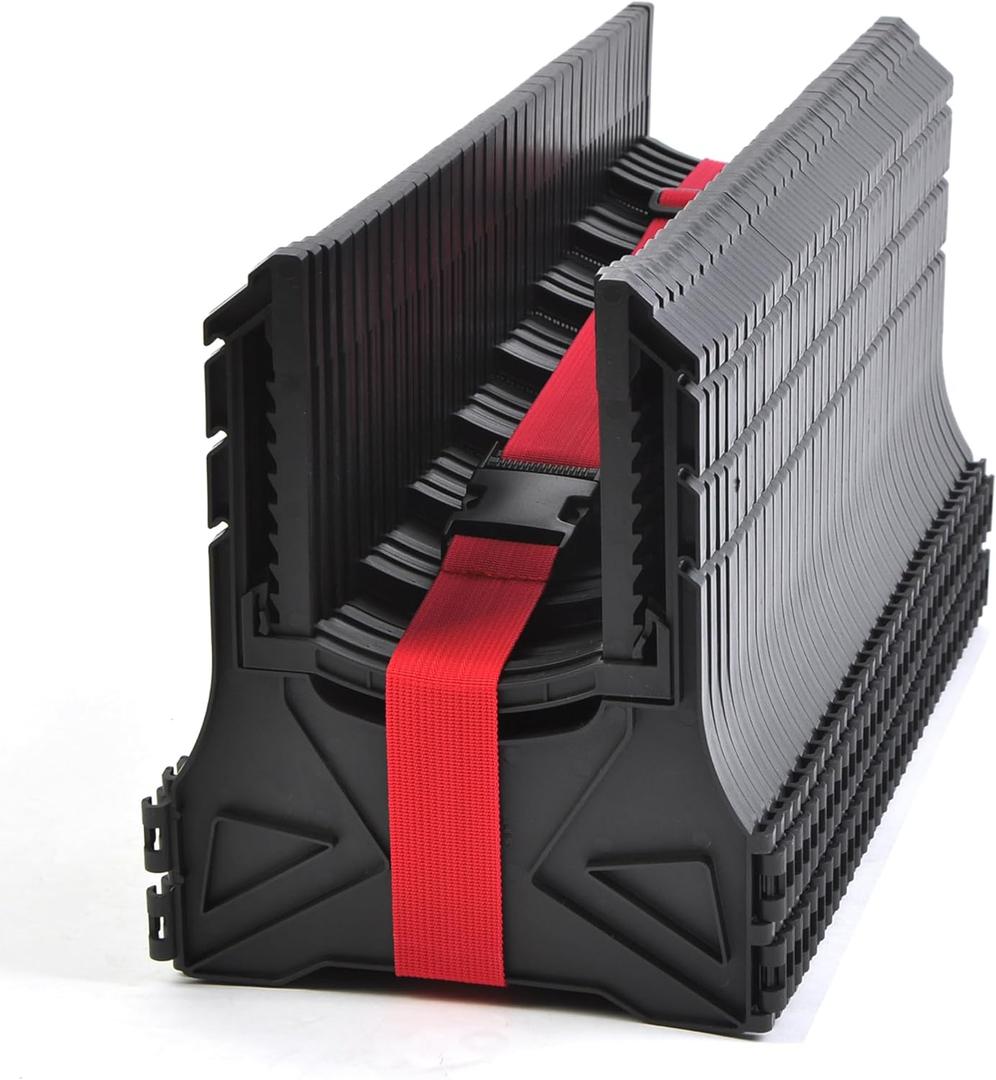 RV Sewer Hose Support, Patented Nesting Design for Small Storage, Quick Setup and Collapse, Ensures Proper Drainage (10 Feet)