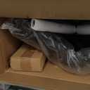 YOUNIKE Black Home Office Desk Chair with Wheels Comfy Armless Cute Vanity Chair with Adjustable Rocking Back Modern Leather Upholstered Rolling Swivel Small Task Drafting Sewing Chair Compact