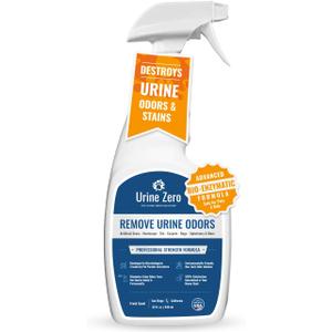Pet Odor Eliminator Spray - Bio-Enzyme Cleaner for Dog & Cat Urine | Instantly Removes Odors on Artificial Grass, Carpet, Rugs & Tile | Pet & Kid Safe, 32 oz Ready-to-Use (32 Fl Oz (Pack of 1))