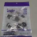 VCE HDMI Keystone Jack 6-Pack, 4K HDMI Female to Female Adapter Coupler Snap-in for Keystone Wall Plate, Black