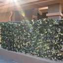 Expandable Fence Privacy Screen for Balcony Patio Outdoor,Decorative Faux Ivy Fencing Panel,Artificial Hedges (Single Sided Leaves)