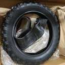 2.50-10 Dirt Bike Tire and Inner Tube Compatible with XR50 CRF50 QG-210 Baja DR49 TaoTao DB10 PW50 JR50 DR-Z70 Pit Bike Motovox MVX70 SYX Moto 50cc Mini Dirt Bike MX500 MX650 Dirt Rocket Parts, 2.50-10 1 pcs