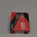 LASFIT BEAM H7 Light Bulbs, 2025 Upgrade Super Bright 6000K Cool White Fog Light Bulbs, No Adapter Required, Real 1:1 Mini Size with Cooling Fan, Plug and Play Non-Polarity, Pack of 2