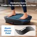 Merach CV30 Curved Vibration Plate Exercise Machine for Lymphatic Drainage