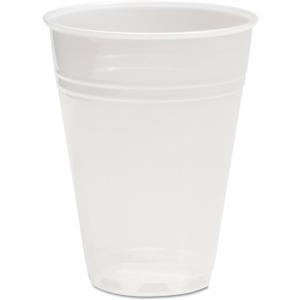 Boardwalk BWKTRANSCUP7CT Translucent Plastic Cold Cups, 7 Ounces
