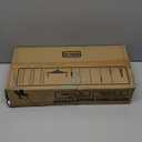 10pcs 12"-18" Adjustable Large Paint Roller Kit: 1-5Ft Aluminum Extension Poles, Brush & Roller Cleaner, Ergonomic Handle, 18" Nylon Covers for Walls, Ceiling, Floors, Interior, Exterior Painting (Grey, Orange)