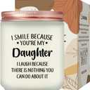 Maybeone Daughter Gifts from Mom Dad - Mothers Day Christmas Birthday Gifts for Daughters - Lavender Scented Candle