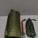 Puraville 10x10 ft Rectangle Lightweight Camping Tarps, Portable Waterproof Hammock Rain Fly Tent Tarp for Camping Backpacking, Green