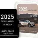 2025 Latest Navigation SD Card Update Compatible for Toyota Tacoma,RAV4,Highlander,4Runner,Tundra, Camry,Sienna,Avalon,Prius,Corolla Accessories- GPS Navigation Map SD Card Update USA/Canada