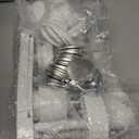 2026-Button Maker Machine 58mm, Professional Badge Making Kit with 50 Parts, No Installation DIY Badge Maker, Pin Press Machine, Kids Craft Kit for Crafts, Schools (White)