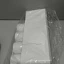 iHave Toothbrush Holders for Bathrooms, 4 Cups Toothbrush Holder Wall Mounted with Toothpaste Dispenser - Large Capacity Tray, 2 Cosmetic Drawer - Bathroom Organizer & Bathroom Accessories Set (White)