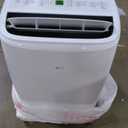 LG 10000 BTU SACC(14000 ASHRAE) Portable Air Conditioners with Dual Inverter Cools 450 Sqft Ultra Quiet & Easy Install WiFi App Medium & Large Room Air Conditioner AC Unit Home White LP1022FVSM