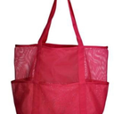 Beach Bag - Mesh Tote Bag Beach Vacation Clothes for Women Pool Bag for Travel Pool Family Cruise Essentials 2026