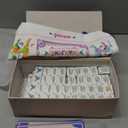 American Mahjong Design Set 1.2-inch 160 Acrylic High-Grade Four Layer Rose Red Mah-Jongg Tiles