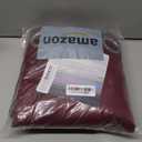 ChrisDowa Grommet Blackout Curtains for Bedroom and Living Room - 2 Panels Set Thermal Insulated Room Darkening Curtains (Burgundy Red, 52W x 54L)