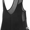 Przewalski Men's Cycling Bike Bib Short with Phone Pockets,4D Padded Breathable Biking Bicycle Bib Tights (Large)