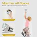 PAR38 Halogen Flood Light Bulbs 2 Pcs, 90W Equivalent, 120V, E26 Base, 2700K Warm White Light for Indoor and Outdoor
