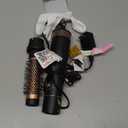 Round Hair Blow Dryer Brush - 1.2 Inch Ceramic Barrel Hair Dryer Brush for Short/Middle Hair, One Step Hair Drying, Volumizing, Straightening and Styling(Yellow-Black, 1.2 Inch)