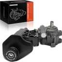 A-Premium Power Steering Pump, with Reservoir, Compatible with Dodge Ram 2500 2003-2007, Ram 3500 2003-2007, without ZF Type Pump, Replace # 5073241AA, PSP1187