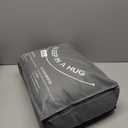 Weighted Blanket Full Size, Adult Weighted Blankets 15lbs with Doubled-Sized Shaggy Sherpa, Soft Plush Jacquard Bed Blanket for Sleep Natural and Relaxing, Ceramic Beads, Beige, 48 * 72 15lbs