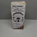 Kitchen Utensil Set-Silicone Cooking Utensils-33 Kitchen Gadgets & Spoons for Nonstick Cookware-Silicone and Stainless Steel Spatula Set-Best Kitchen Tools, Useful Pots and Pans Accessories (Black)