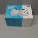 Paruu P10 Hands-Free Breast Pump Wearable, 338mmHg Strong Suction, Low Noise, 4 Modes & 9 Levels, Electric Breast Pump Portable, Smart Display, 19/21/24/28mm Insert/Flange, 2 Pack (White)