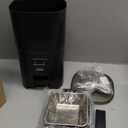 PAPIFEED Automatic Cat Feeder 6L 2.4G WiFi Smart Pet Feeder with Camera & Two-Way Audio, Adjustable Angle, Easy to Clean Detachable Feeding Schedule 1-10 Meals Per Day for Cats & Small Dogs - Black