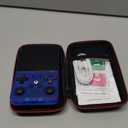 R36MAX Retro Gaming Console, Retro Handheld Games Console with 64GB TF Card, Portable Hand Held Open Source Linux System, 4.0 inch IPS HD Screen Video Game Consoles, 4000mAh Battery (Blue)