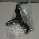 Kyuionty Set of 4 Furniture Legs 7 Inch, Modern Metal Furniture Sofa Legs for Cabinet Couch Sofa Table Cupboard, Triangle Furniture Feet DIY Replacement (Matte Black)