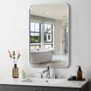 Bathroom Vanity Mirror, Silver Framed Mirror for Over Sink, 30x20
HD glass, distortion-free for makeup and grooming, Sturdy frame, all mounting hardware, hangs horizontal or vertical