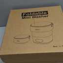 Portable Washing Machine 15L, Mini Washer with 4 Modes and Spin Basket, Large Capacity Laundry Washer Deep Cleaning for Underwear,Baby Clothes, Foldable Washing Machine for Apartments,Camping,Travel