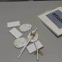 Kathfly 3 Pcs Easter Egg Bunny Table Decor Rustic Easter Egg Table Wooden Standing Sign Block Bunny Farmhouse Spring Centerpiece Wood Rabbit Leaves Colorful Tiered Tray Decor for Home Mantel Office